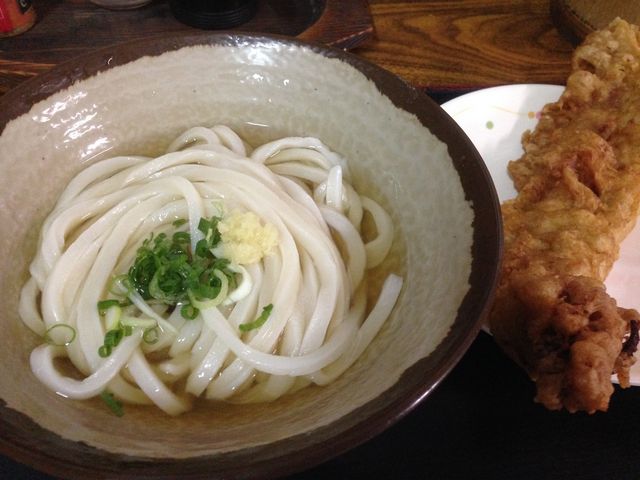 ひやあつとゲソ天_やまうち