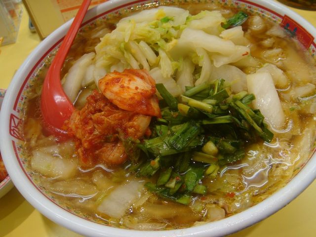 白菜たっぷりラーメン_どうとんぼり神座 千日前店