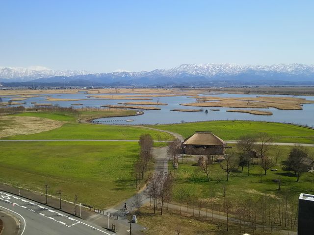 眺めが素晴らしいです。_福島潟