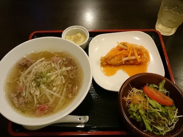 ランチのフォー セット_池袋 フォーチュン Pho Trung