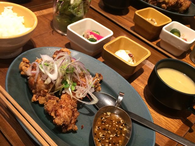 唐揚げ定食!_YURT 大名古屋ビルヂング店