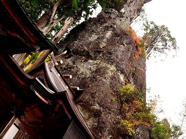 榛名神社の巨岩_榛名神社の奇岩
