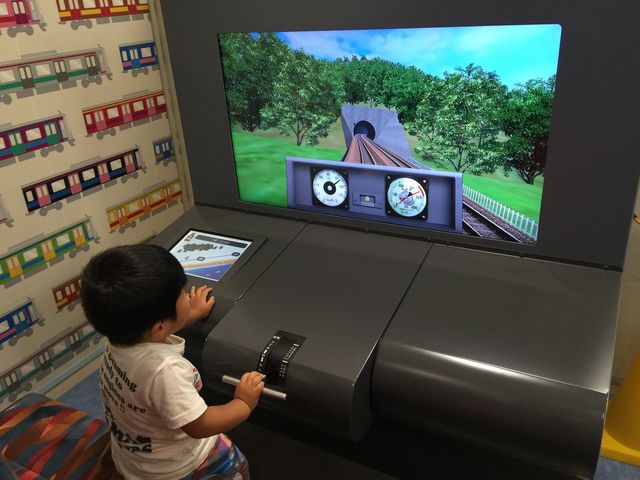 シュミレーター_電車とバスの博物館