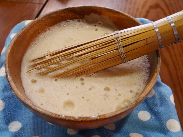 これで泡立てます_嘉例山房
