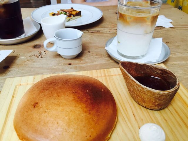 フワフワパンケーキ_Cafe Style Resort 嵯峨野湯
