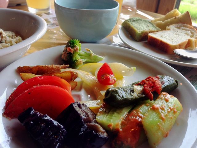 新鮮な野菜を使っているので素材そのものの味が分かります_リストランテ クレス