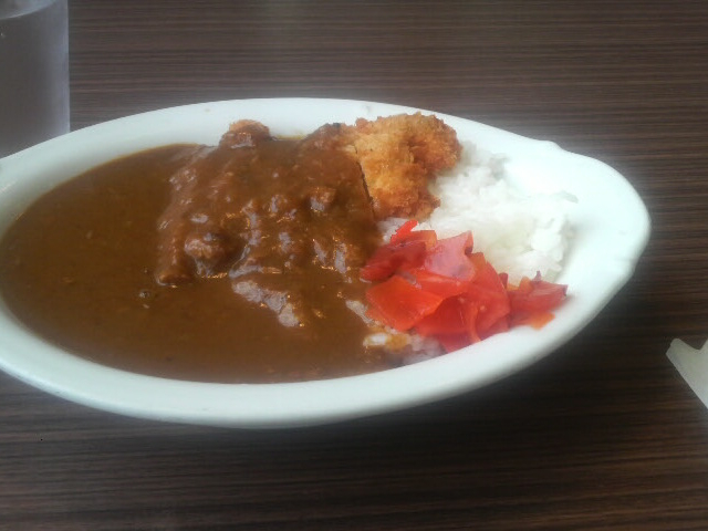 カツカレー美味しかったです_レストラン小清水