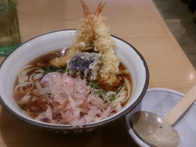 天ぷらきしめん醤油味_驛釜きしめん