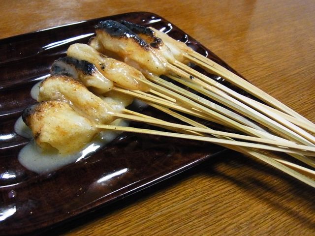 一口サイズのあぶり餅_一文字屋和輔(一和)