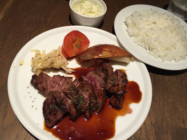 牛ハラミステーキ _CARNE BAR KATETE