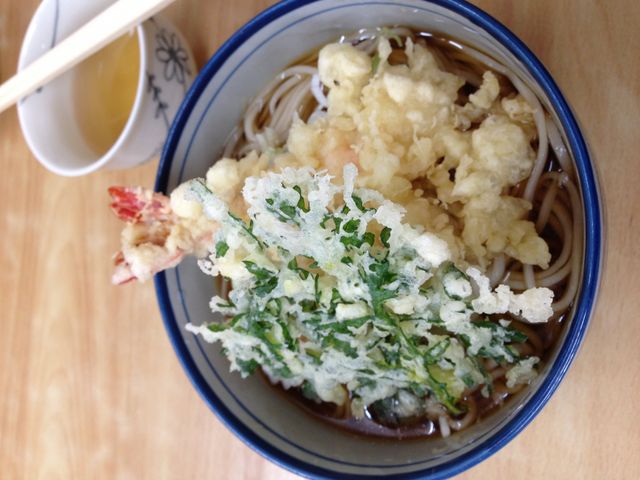 天ぷらそば_松屋