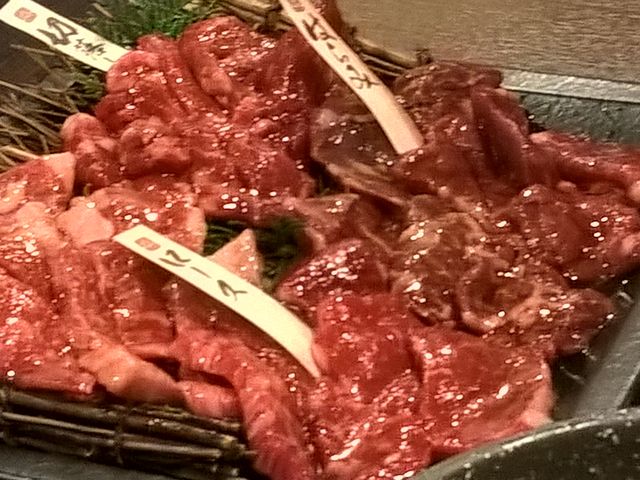 赤身の盛り合わせ。_厳選和牛 焼肉 犇屋 天満本店