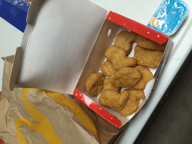 チキンマックナゲット食べました。_マクドナルドイトーヨーカドーららぽーと横浜店
