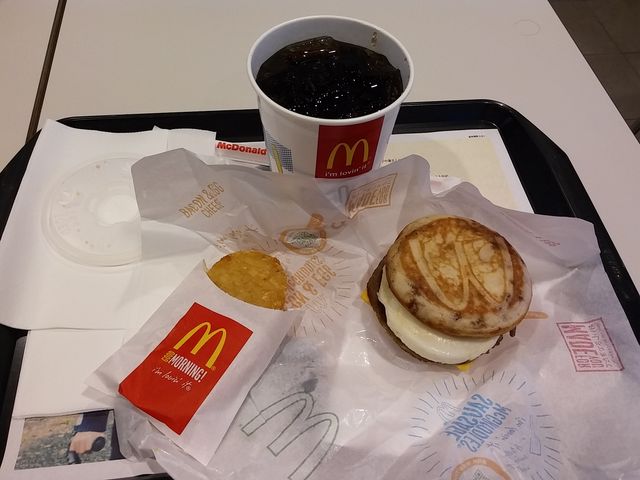 マックグリドルソーセージ&エッグ_マクドナルド(McDonald’s) 7号線秋田飯島店