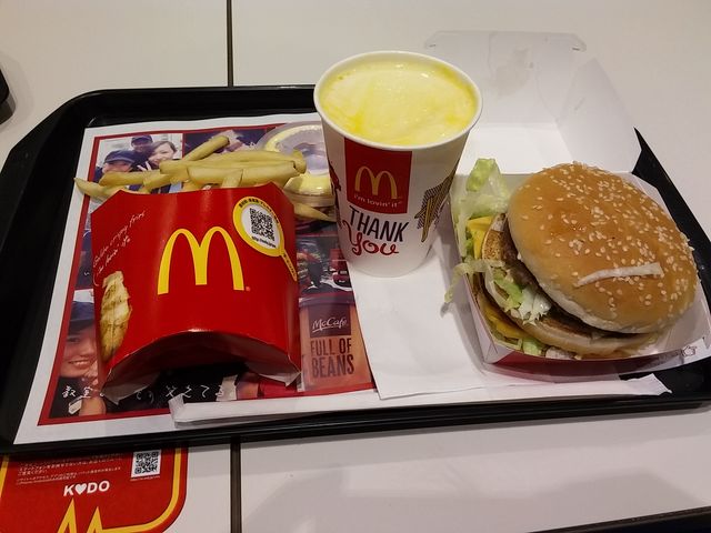 ビッグマックセット_マクドナルド(McDonald’s) 7号線秋田飯島店