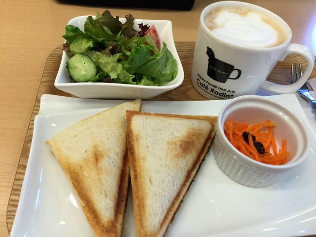 ホットサンドセット_カフェ・ロダン
