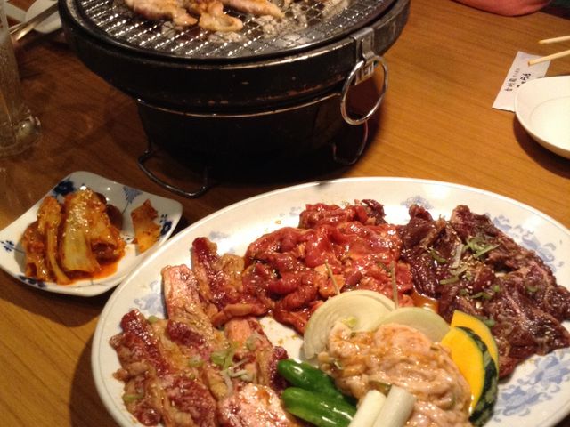 焼肉盛合せ_炭火焼肉 金剛園 札幌