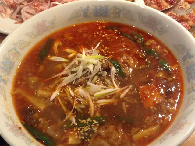 噂の温麺_炭火焼肉 金剛園 札幌