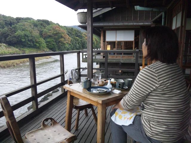 奥のお気に入りのカフェです。_五十鈴川カフェ