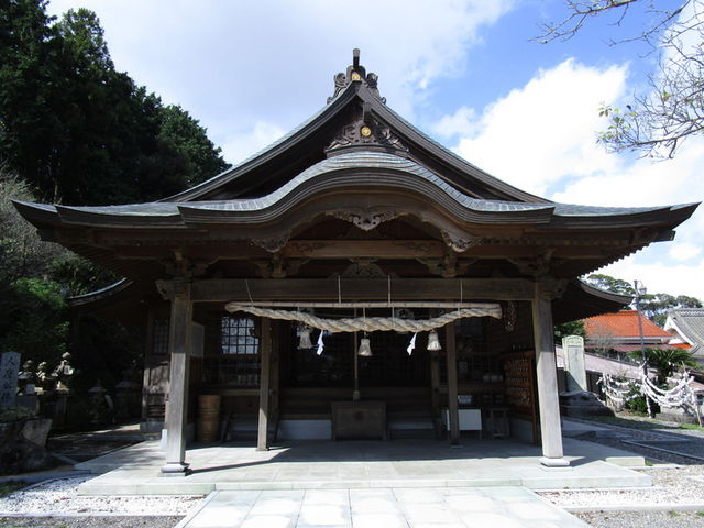 拝殿_高津柿本神社