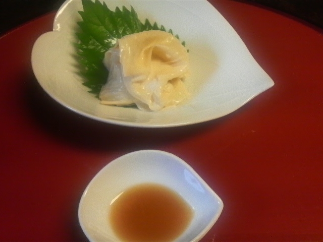 こちらが湯葉_小川家