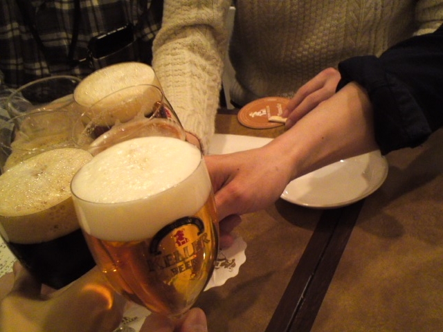 ビールでかんぱ〜い_キリンケラーヤマト 2号店