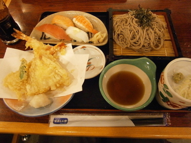 天ぷらが美味しかったです。_華屋与兵衛鶴瀬店