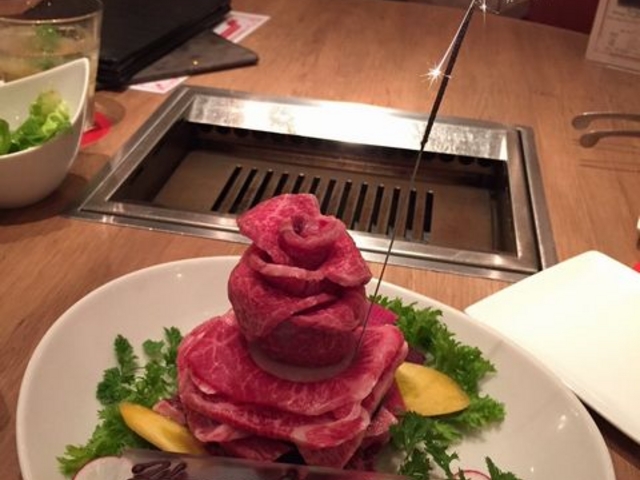 お肉のケーキ_恵比寿焼肉・kintan