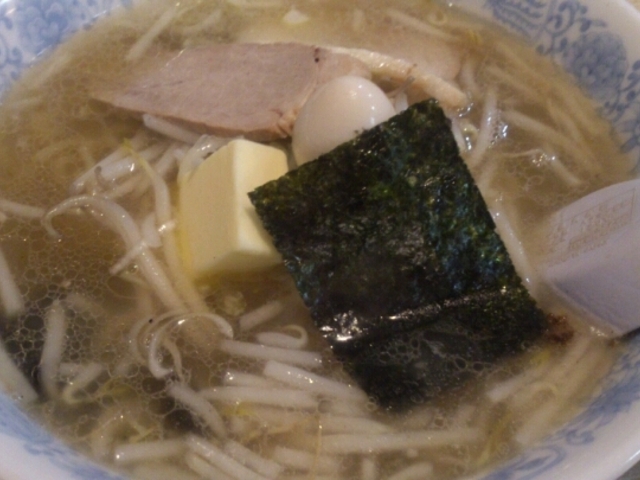 バターラーメン_エビス軒