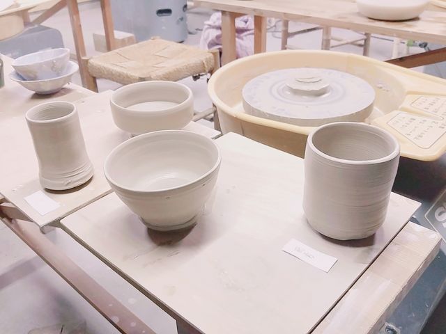 かなり手伝ってもらいましたが仕上がりがたのしみ_陶芸工房 四季野