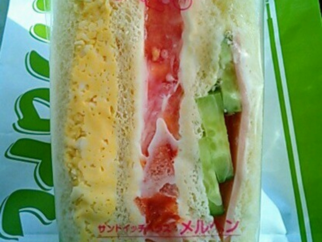 タマゴ・野菜サンドイッチ_サンドイッチハウス メルヘン 三越日本橋店