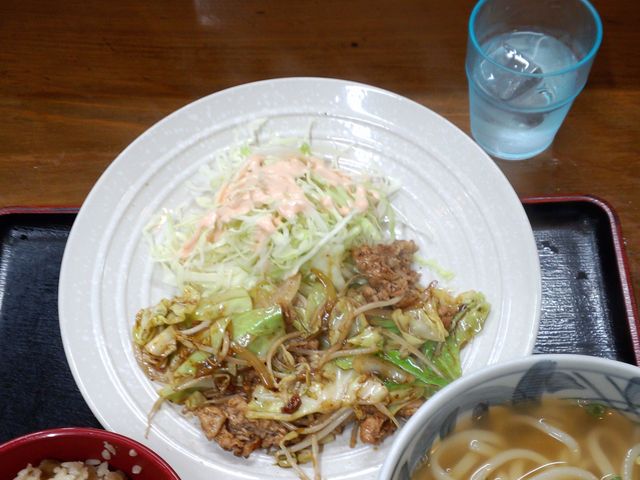 豚味噌定食_古都うどん幸町店