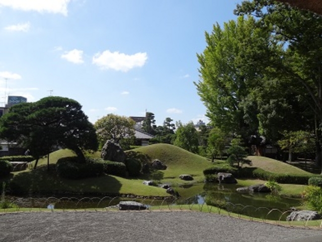 立派な庭園_史跡足利学校跡
