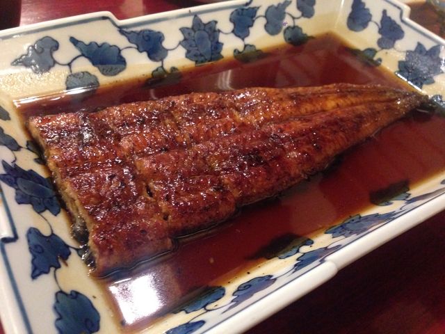 ふっくらとしたうなぎで食べごたえあります。_富松うなぎ屋 黒田本店