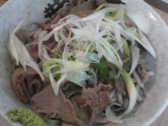 肉そば_南天 本店