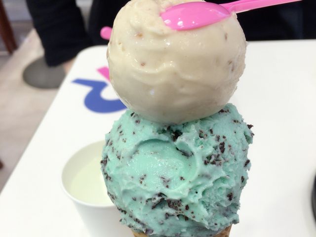 ニューヨークチーズケーキとチョコミント♪ 変わらぬ美味しさです!_サーティワンアイスクリーム流山おおたかの森ショッピングセンター店(31 Baskin-Robbins)