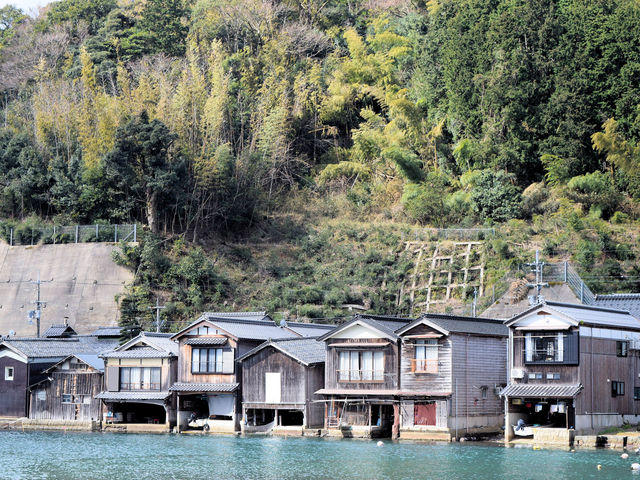 舟屋の町並み_舟屋の町並み
