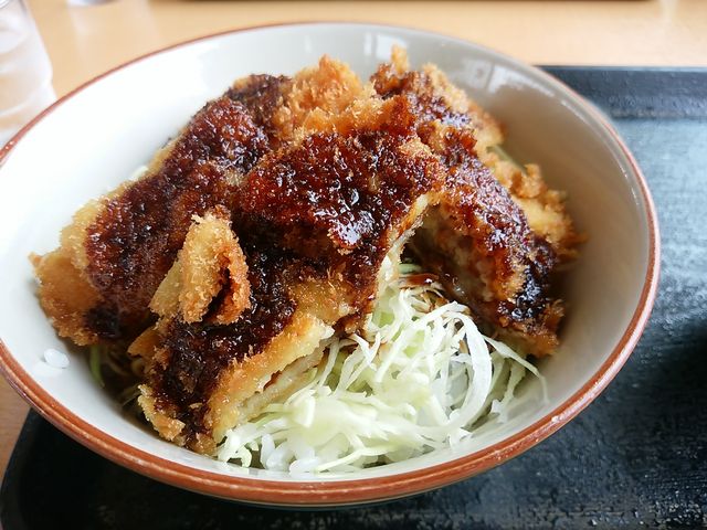 ソースかつ丼(520円)_道の駅能勢くりの郷
