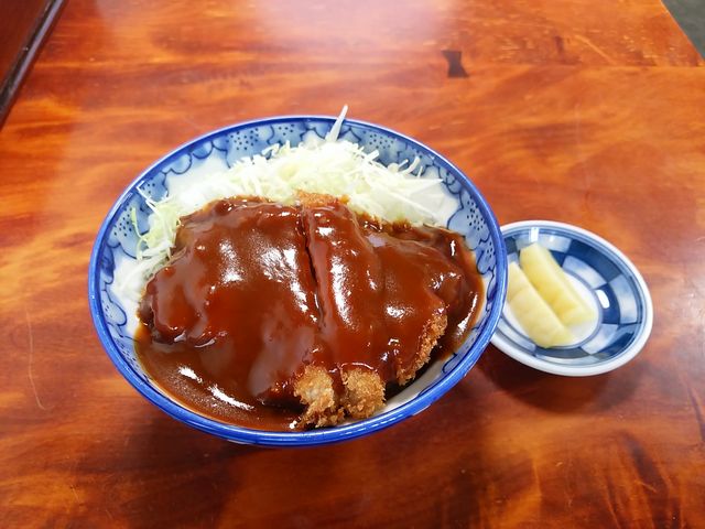 かつ丼(760円)_旭家食堂