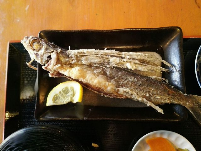 トビウオの唐揚げ_かもがわ