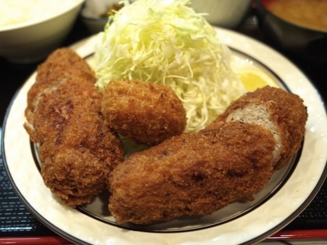 肉汁たっぷりジューシーで美味しかったです。_三河屋