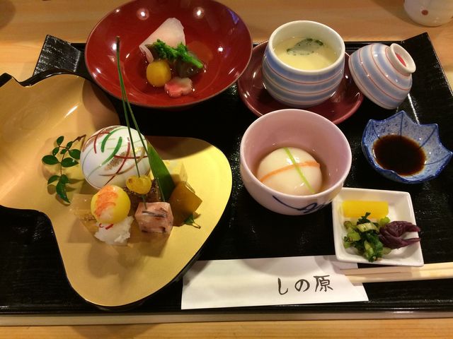 美味しいランチ。これにあと数品付きます。_しの原