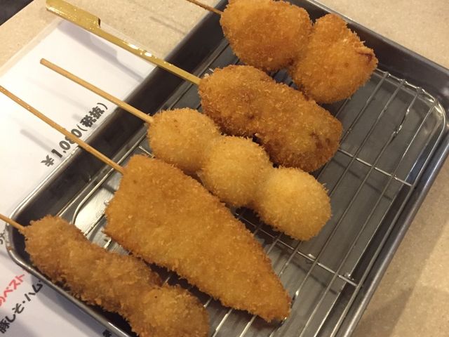 おもちがおいしいです。_串カツ田中 川崎店