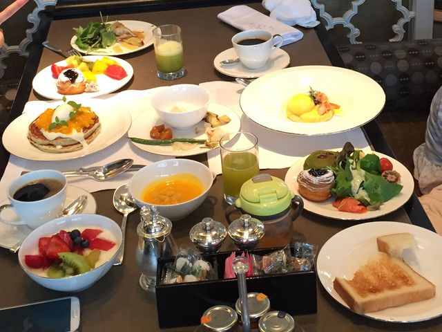 朝食。とりすぎました。笑_ピャチェーレ