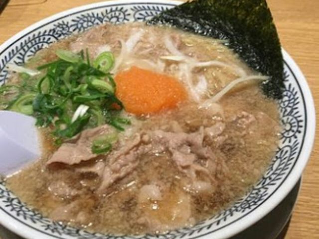 肉そばと_丸源ラーメン尼崎アマドゥ店