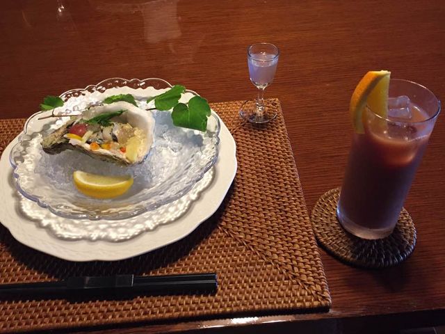 夕食1_渡鹿野島