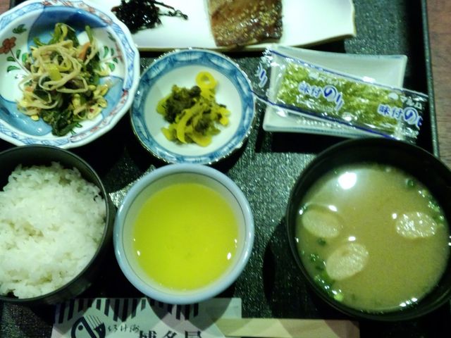 和朝食_いけ洲博多屋グリーンホテル内
