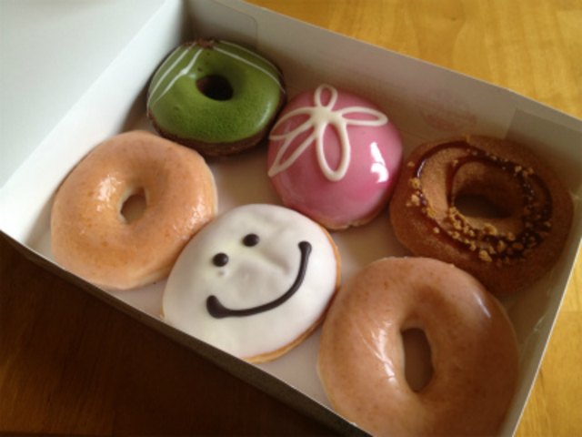 バレンタインデーのお返しにいただきました。_クリスピー・クリーム・ドーナツ ららぽーと甲子園店(Krispy Kreme Doughnuts)