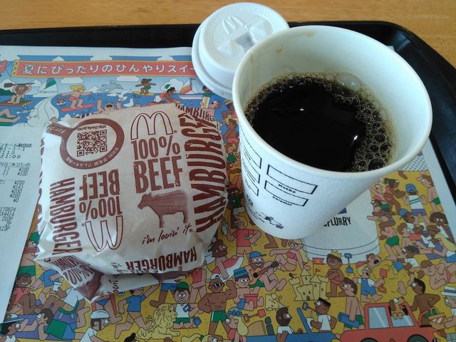 注文した料理_マクドナルド(McDonald’s) イオンモール秋田店