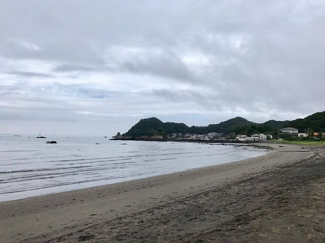 寂しい海岸_原岡海水浴場